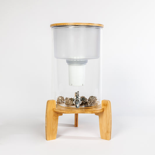 AquaPRO - Waterfilter Glas 9 Liter (filtert PFAS)