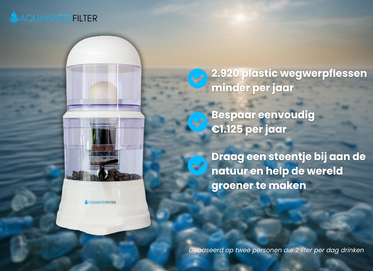 AquaPRO - Waterfilter 10 Liter Mineraalstenen