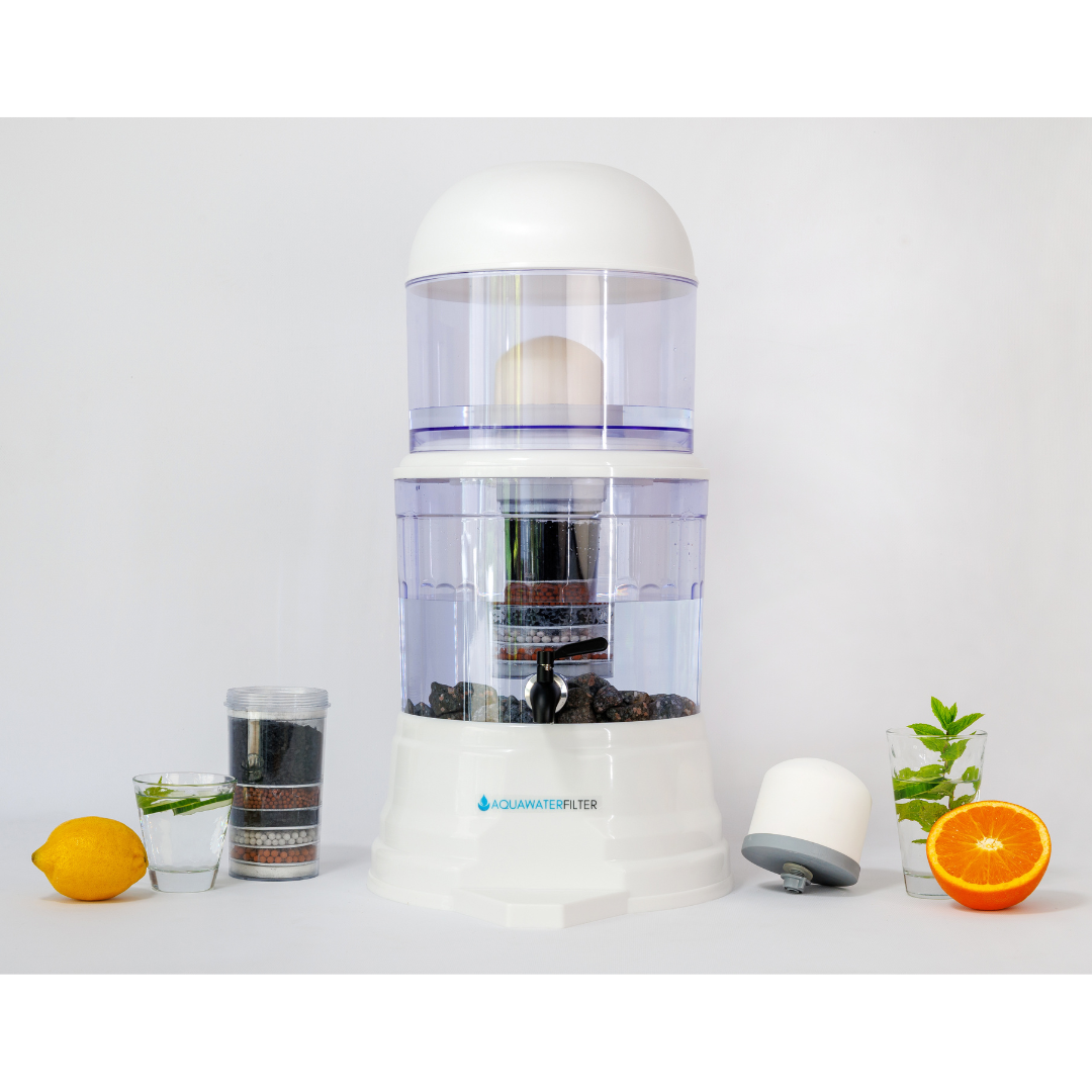 AquaPRO - Waterfilter 10 Liter Mineraalstenen