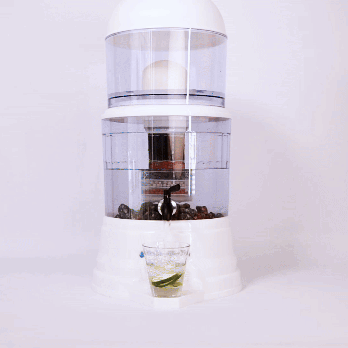 AquaPRO - Waterfilter 10 Liter Mineraalstenen