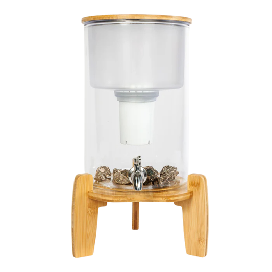 AquaPRO - Waterfilter Glas 9L Mineraalstenen